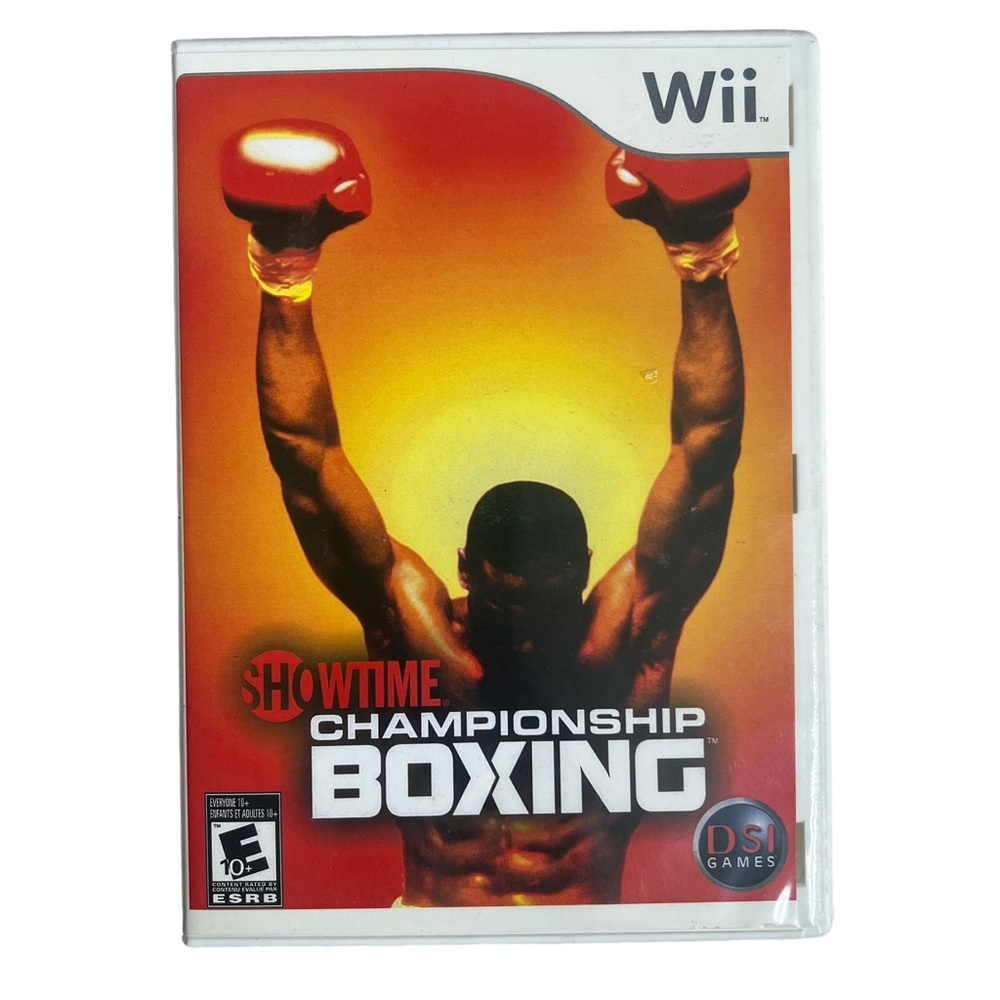 Showtime Championship Boxing - Nintendo Wii No Manual Rated E10+
